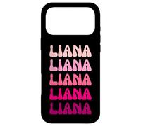 Custodia per iPhone 17 Pro Max Liana Retro Stack Design