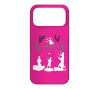 Custodia per iPhone 17 Pro Max Life Begins At Twenty Knots For Kite Surfers Bianco Grigio