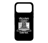 Custodia per iPhone 17 Pro Max Life is Short Code Fast Computer Programmer Coder Developer