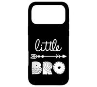 Custodia per iPhone 17 Pro Max Lil Bro, Little Bro, Best Brother Ever Novelty Graphic Cool
