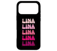 Custodia per iPhone 17 Pro Max Lina Retro Stack Design