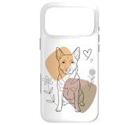 Custodia per iPhone 17 Pro Max Line Art Australian Cattle Dog Minimalist