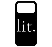 Custodia per iPhone 17 Pro Max Lit Meme Funny Gamer Slang Gift For Moms Sister LIT Cool LIT