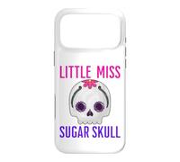Custodia per iPhone 17 Pro Max Little Miss Sugar Skull divertente per bambine messicane
