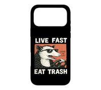 Custodia per iPhone 17 Pro Max Live Fast Eat Trash