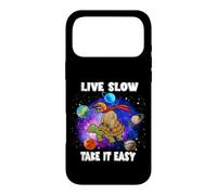 Custodia per iPhone 17 Pro Max Live Slow Take It Easy Turtle Sloth Funny Sloths Turtles