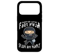 Custodia per iPhone 17 Pro Max Livello Master Fart Ninja Silenzioso ma mortale divertente e