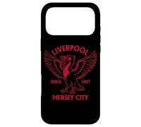 Custodia per iPhone 17 Pro Max Liverpool Mersey City Since 1207 - Stampa grande con uccellino rosso