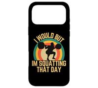 Custodia per iPhone 17 Pro Max Lo farei ma sto accovacciando quel giorno palestra squatter umorismo squat