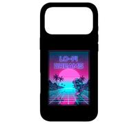 Custodia per iPhone 17 Pro Max Lo-Fi Dreams Vaporwave 80s Aesthetic Synthwave Sunset