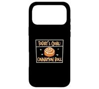 Custodia per iPhone 17 Pro Max L'obiettivo di oggi divertente umorismo alla cannella per un amante del rotolo di cannella