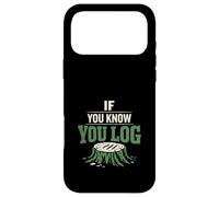 Custodia per iPhone 17 Pro Max Logger Humor Logging Identity Logger sono un regalo diverso