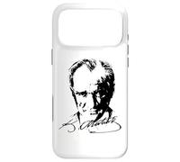 Custodia per iPhone 17 Pro Max Logo Ataturk, Mustafa Kemal Atatürk firma imza, Türkiye