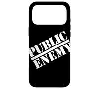 Custodia per iPhone 17 Pro Max Logo grande diagonale nemico pubblico