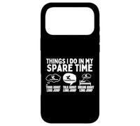 Custodia per iPhone 17 Pro Max Long Jumper cose che faccio nel mio tempo libero divertente salto in lungo