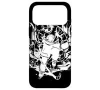 Custodia per iPhone 17 Pro Max Look comico da ragazzo dell'hockey su ghiaccio per ragazzi