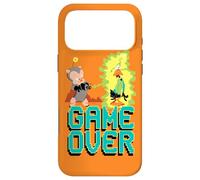Custodia per iPhone 17 Pro Max Looney Tunes Porky and Daffy Game Over