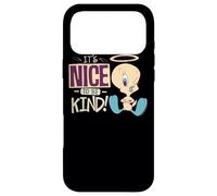 Custodia per iPhone 17 Pro Max Looney Tunes Tweety Nice To Be Kind