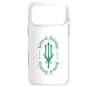 Custodia per iPhone 17 Pro Max Lords of Atlantis Aquaman Tridente Circle Emblema