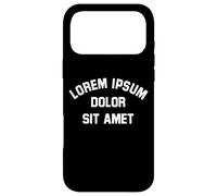 Custodia per iPhone 17 Pro Max Lorem Ipsum Dolor Sit Amet Graphic Designer Web UX UI Divertente