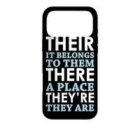 Custodia per iPhone 17 Pro Max Loro Ci Sono - Grammatica Inglese