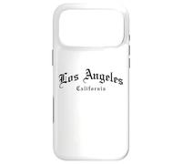 Custodia per iPhone 17 Pro Max Los Angeles California LA Vintage Old School Inglese