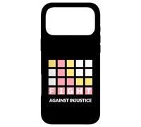 Custodia per iPhone 17 Pro Max Lotta contro l'ingiustizia (Dichiarazione di giustizia della resistenza)