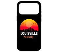 Custodia per iPhone 17 Pro Max Louisville Kentucky State USA Vintage Retro Sunset City