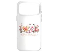 Custodia per iPhone 17 Pro Max LOVE Medical Design MedtechLife Nurse Tech Heart Healthcare