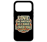 Custodia per iPhone 17 Pro Max Love One Another As I Have Loved You Bibbia Cristiana Vintage