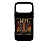 Custodia per iPhone 17 Pro Max Luce Attraverso il Fuoco Armatura Cristiana Di Dio Fede