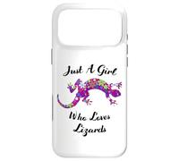Custodia per iPhone 17 Pro Max Lucertola Just A Girl Who Loves Lizards Outfit Lizard Lover