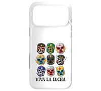 Custodia per iPhone 17 Pro Max Lucha Libre Messicano Wrestling Luchador Viva La Lucha