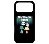 Custodia per iPhone 17 Pro Max Luci del nord divertenti con lampade d'accento dell'Inghilterra settentr