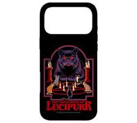Custodia per iPhone 17 Pro Max Lucipurr Cat Conjuring Sarcastic Retro Funny Adult Humor