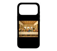 Custodia per iPhone 17 Pro Max L'ultima cena per gatti, Funny Cats, Cat Lovers, Cat Art Classic