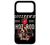 Custodia per iPhone 17 Pro Max Luzifers HotRod Shop Rockabilly Pin Up Girl Ratty Canna da topi