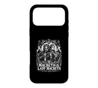 Custodia per iPhone 17 Pro Max Macbeth e Lady Macbeth ambizione disegnano pugnali