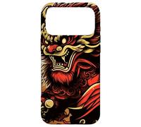 Custodia per iPhone 17 Pro Max Mad Lion Dance cinese Foo Dog