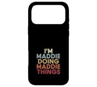 Custodia per iPhone 17 Pro Max Maddie Name Maddie Personalized Name First Given