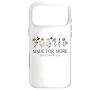 Custodia per iPhone 17 Pro Max Made for More Christian Ephesians 2:10 Bible Verse God Quote