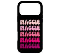 Custodia per iPhone 17 Pro Max Maggie Retro Stack Design