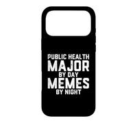 Custodia per iPhone 17 Pro Max Maggiore in sanità pubblica per giorno Memes Night Studente di epidemiologia