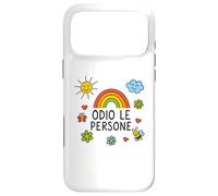 Custodia per iPhone 17 Pro Max Maglia Divertente ODIO LE PERSONE vi voglio bene… da lontano