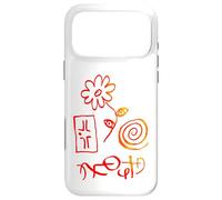 Custodia per iPhone 17 Pro Max Maglietta con simboli disegnati a mano Shadow Awakening Surreal