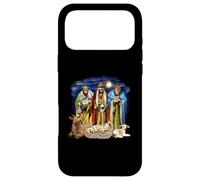 Custodia per iPhone 17 Pro Max Maglietta dei Tre Re Presepe Storia di Natale Tres Reyes