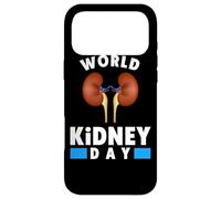 Custodia per iPhone 17 Pro Max Maglietta per la sensibilizzazione sulle malattie renali - Giornata mondiale del rene