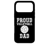 Custodia per iPhone 17 Pro Max Maglietta Proud Volleyball Dad - Game Day Sports Parent