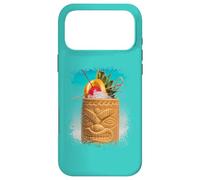 Custodia per iPhone 17 Pro Max Maglietta Splatter Art Splatter Photo Island Vacation Tropical Tiki Drink