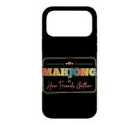 Custodia per iPhone 17 Pro Max Mahjong è come gli amici raccogliere sociale gioco notte vintage